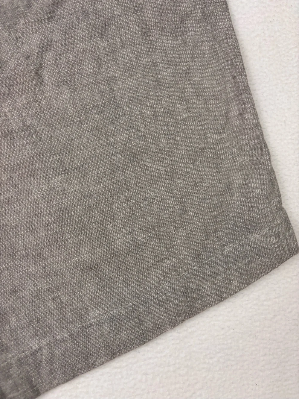 J.Crew Gramercy Linen/Cotton Lightweight Gray Flat Front Chino Short 9